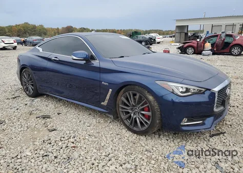 2017 Infiniti Q60 Red Sport 400 из США, поврежденный, VIN JN1FV7EK5HM610305